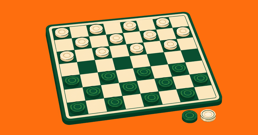 Checkers (Draughts) Scorecard