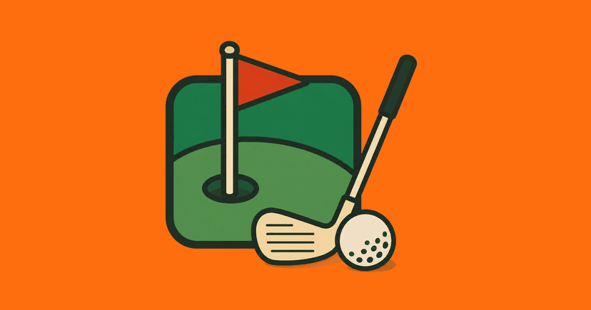 18-Hole Golf Scorecard