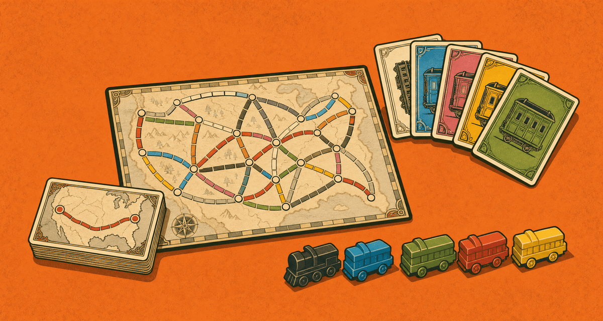 Ticket to Ride Scorecard