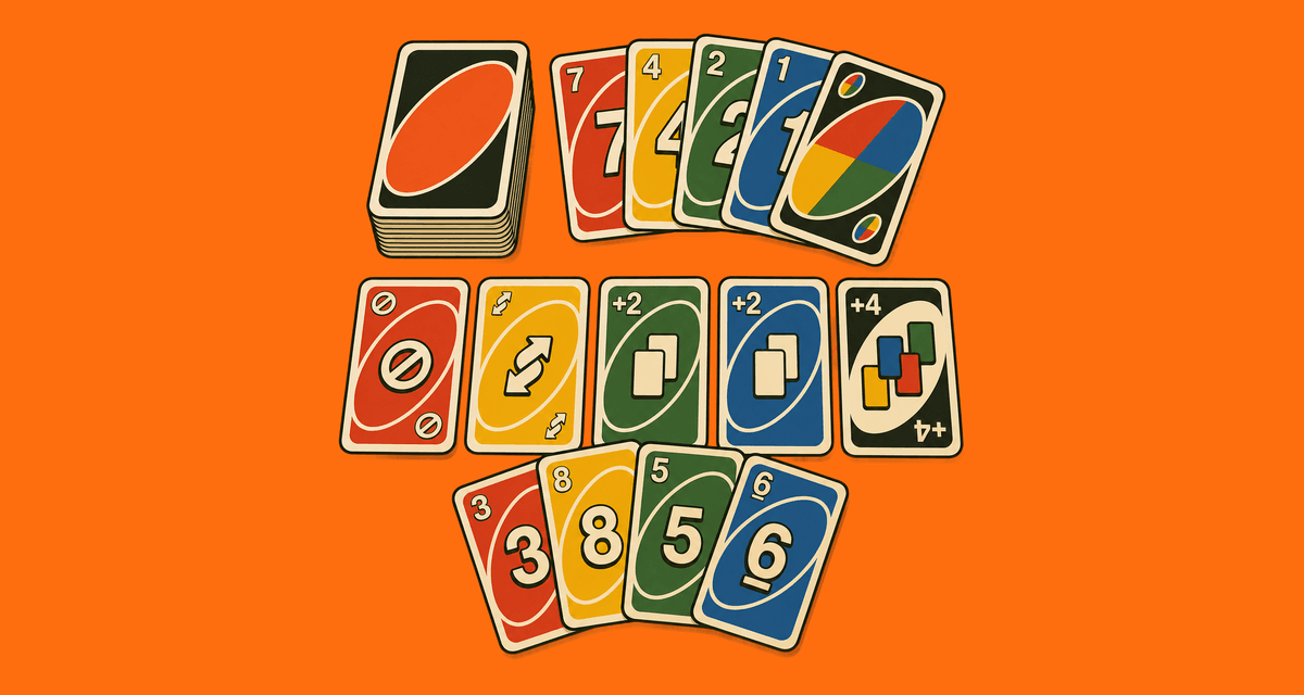 Uno game setup