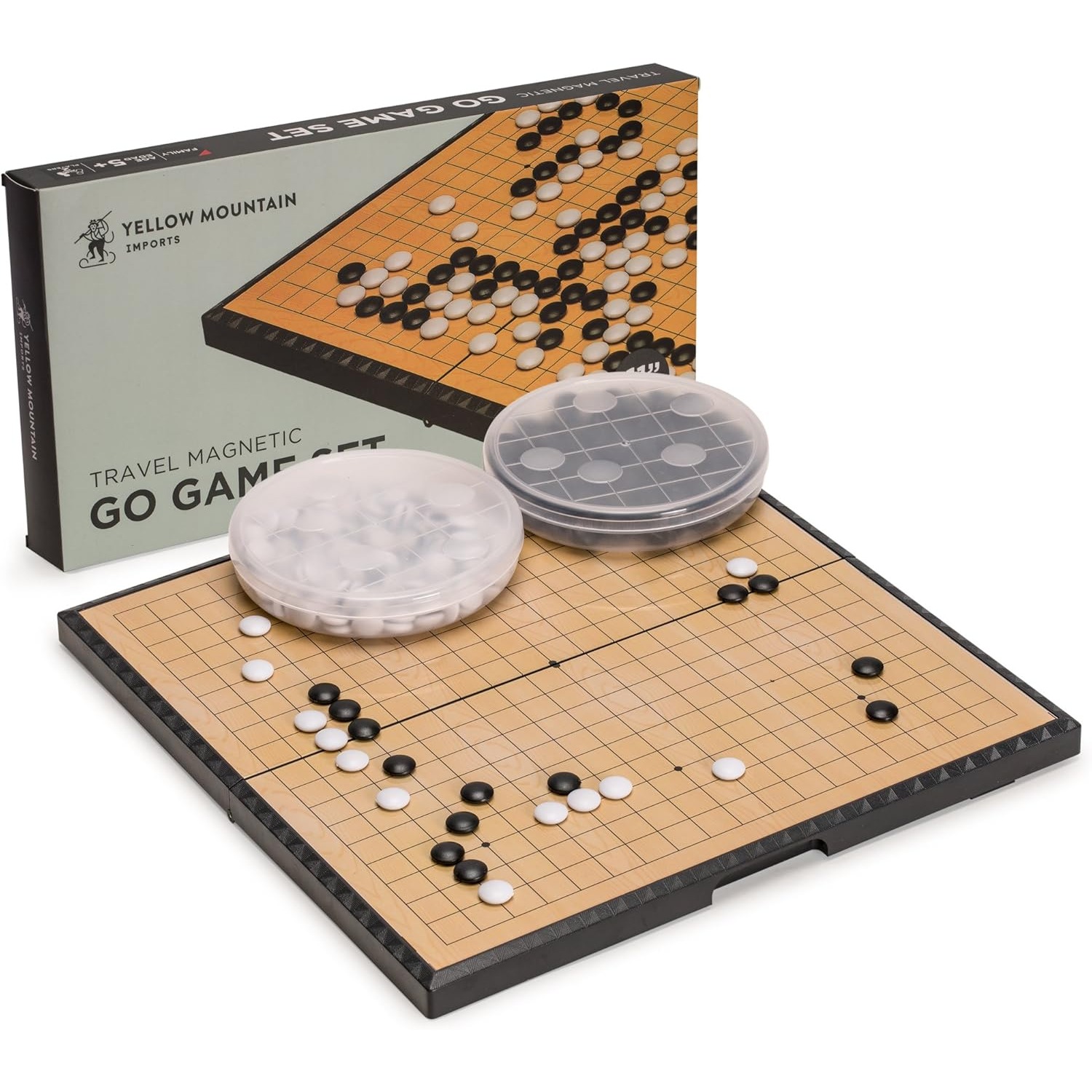 Yellow Mountain Imports Magnetic Go Game Set