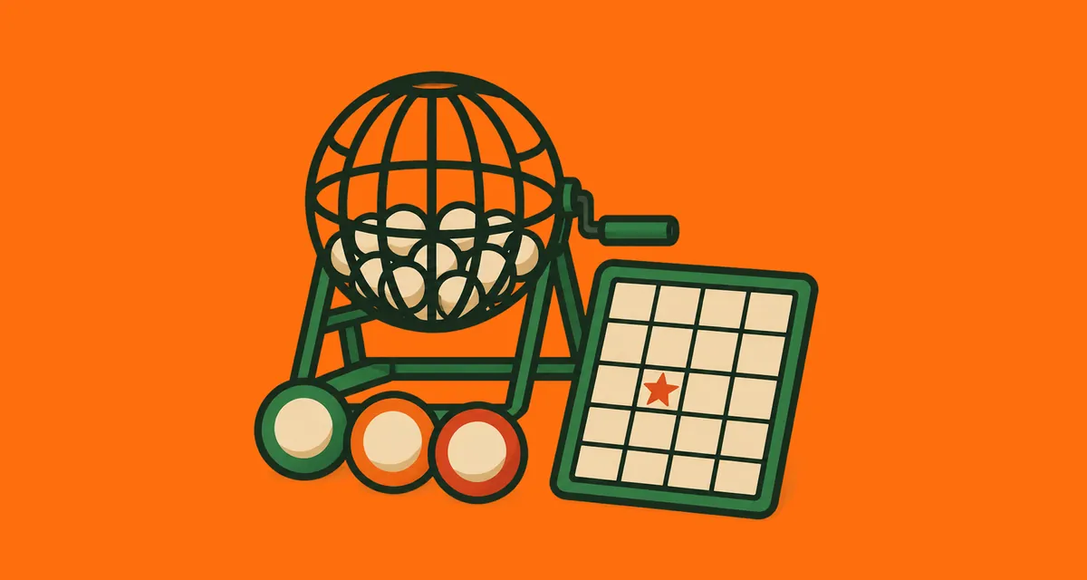 Bingo game setup