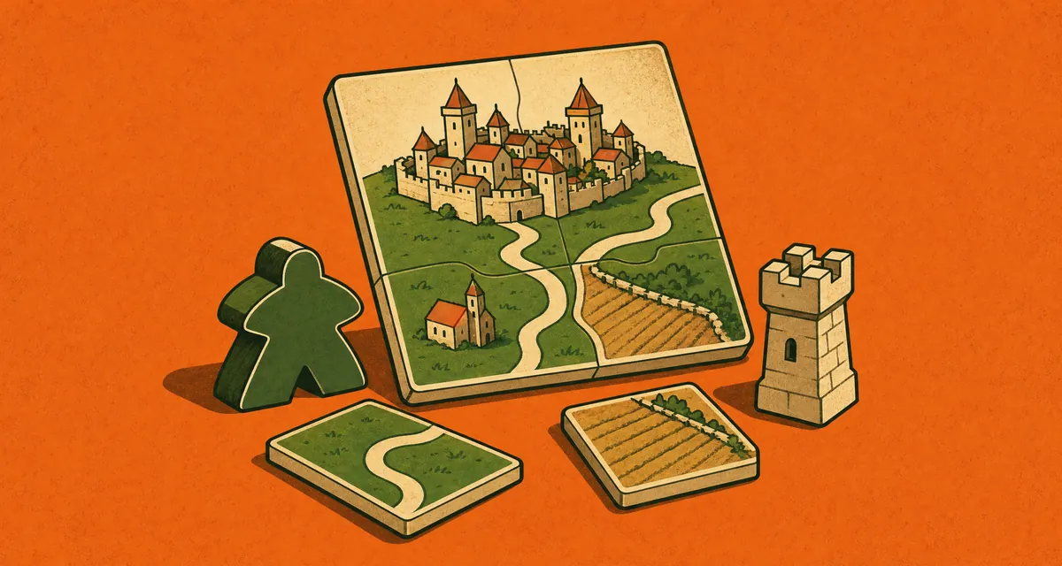 Carcassonne game setup