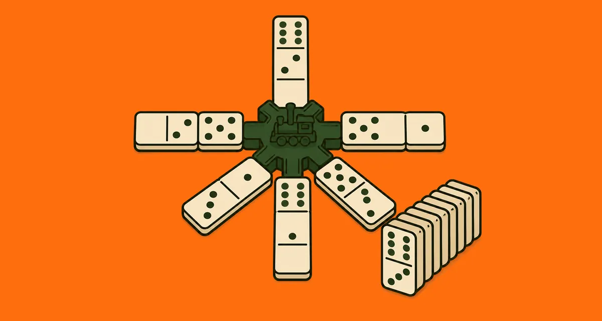 Mexican Train Dominoes Scorecard