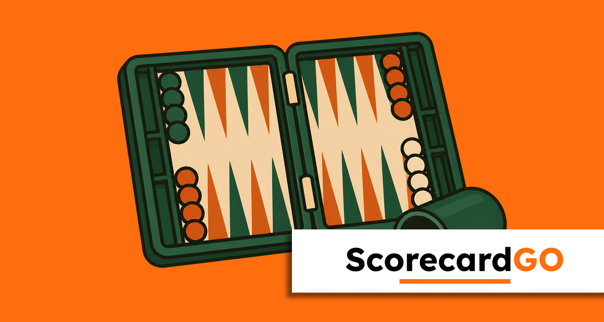 Backgammon Scorecard • ScorecardGO